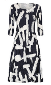 Alquema Smash Pocket Dress in Indigo Noise