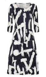 Alquema Smash Pocket Dress in Indigo Noise