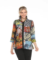 Moonlight Abstract Modern-Art-Print Jacket