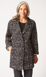 Habitat Autumn Check Paris Car Coat