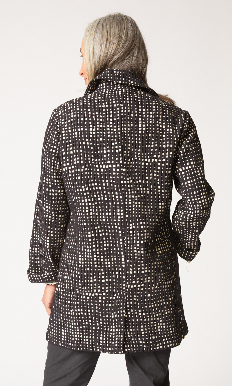 Habitat Autumn Check Paris Car Coat