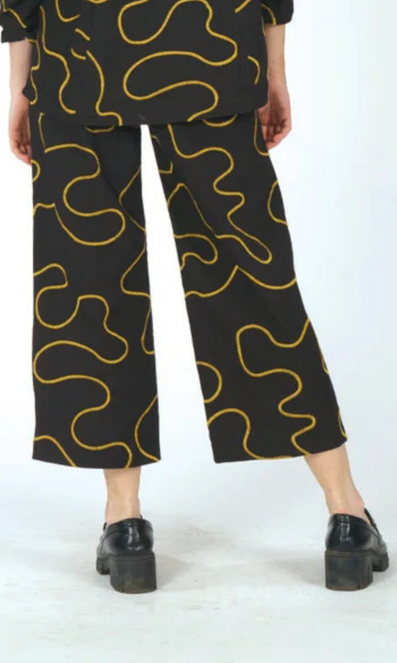Niche Cargo Pant in Swirl Poplin