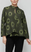 IC Collection One Button Jacket in Green