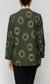 IC Collection One Button Jacket in Green