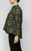 IC Collection One Button Jacket in Green