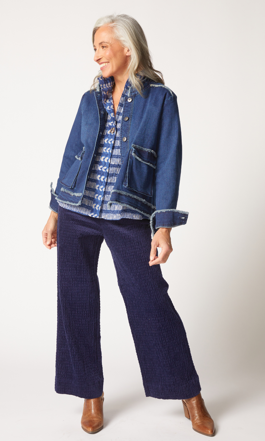 Habitat Stretch Denim Cargo Jacket