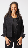 Habitat Rustic Stretch Cord Boyfriend Jacket in Black