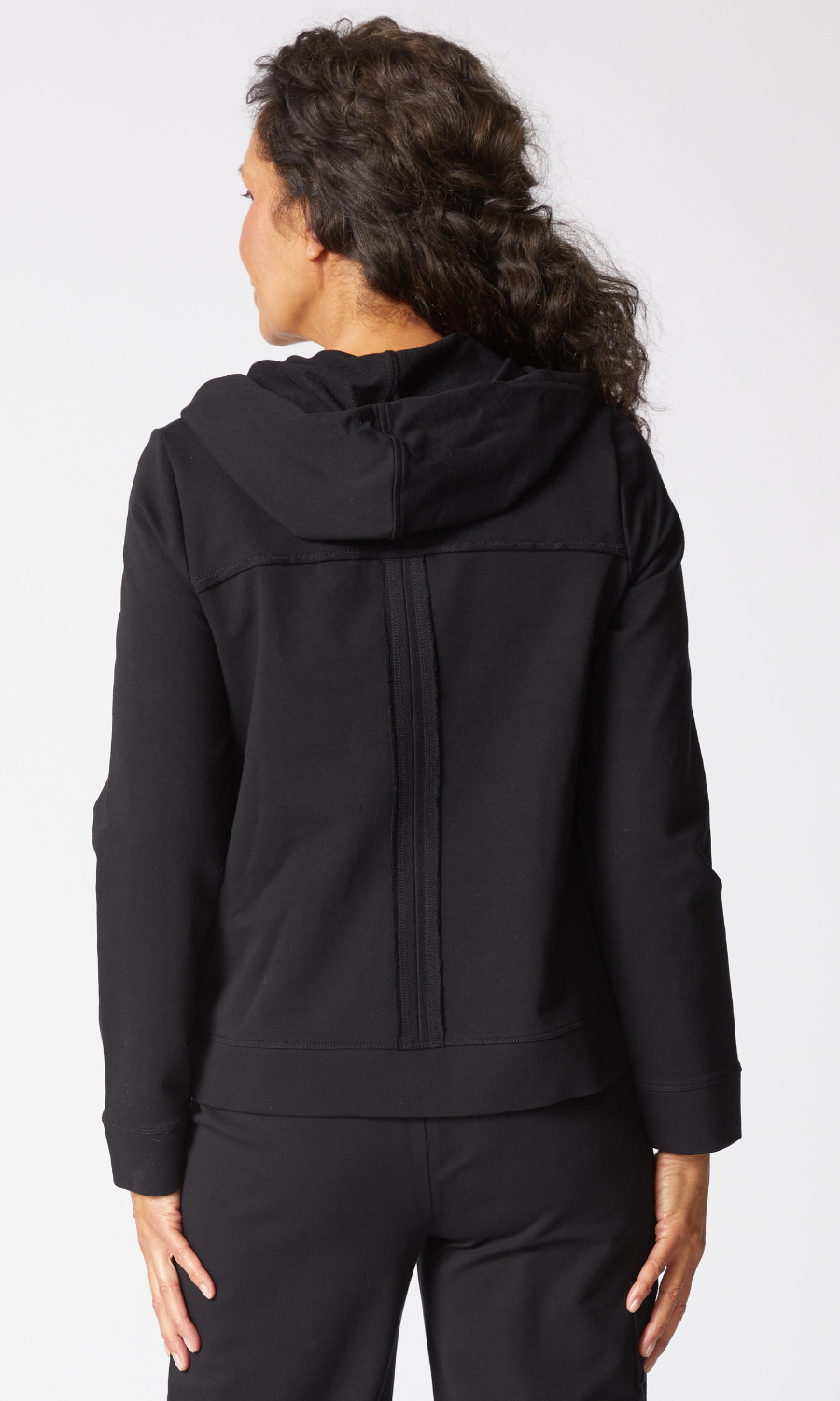 Habitat French Terry Monterey Jacket in Black