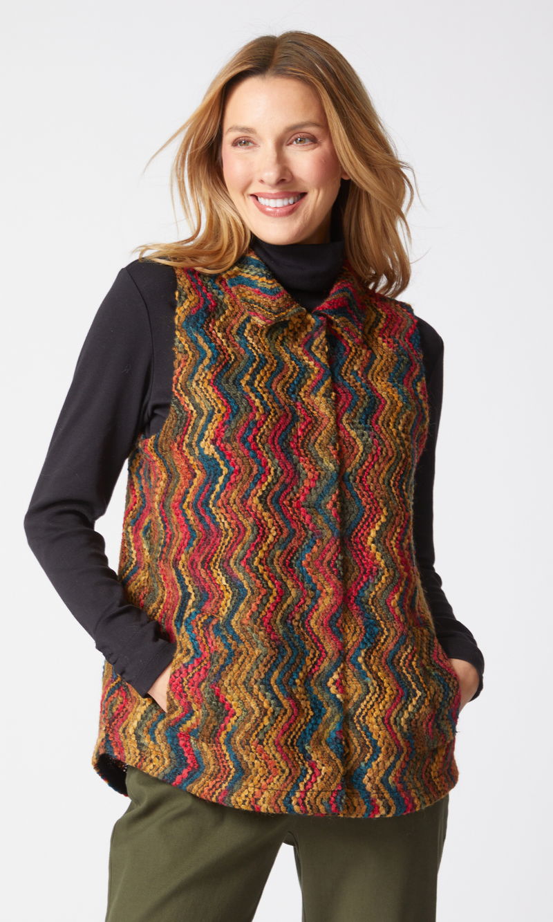 Habitat Tapestry Rainbow Lean Look Vest