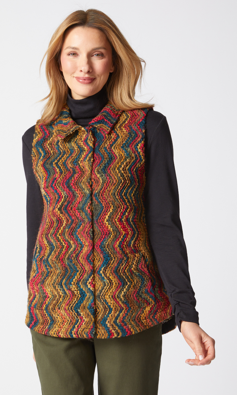 Habitat Tapestry Rainbow Lean Look Vest