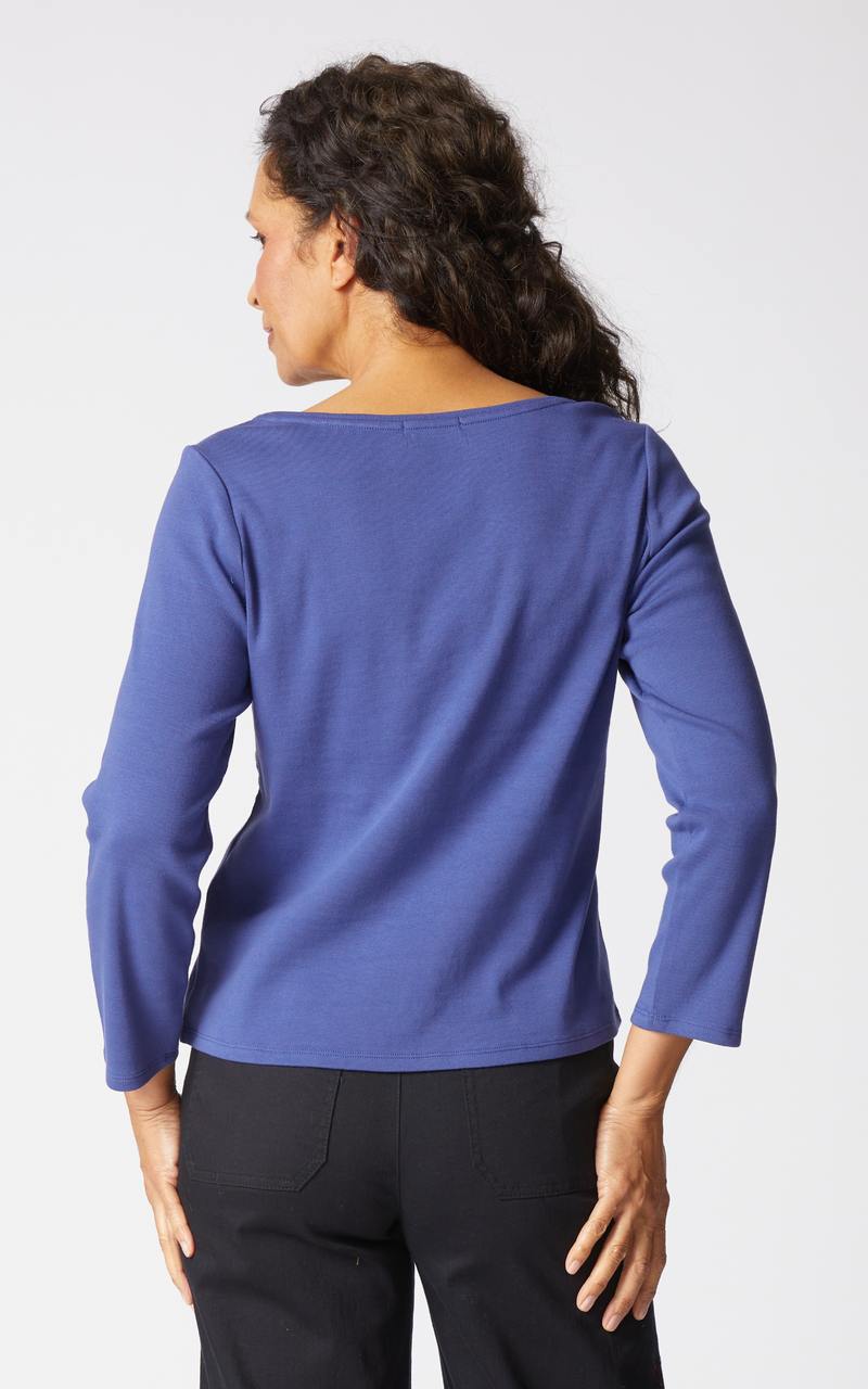 Habitat Cozy Rib Everyday Tee in Ink