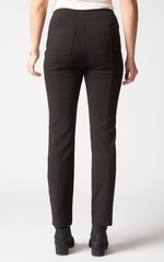 Habitat Luxe Ponte Seamed Pant in Black