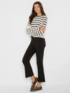 Nic & Zoe Striped Cozy Waves Sweater