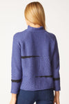Habitat Harvest Tweed Mixed Cable Pullover in Midnight