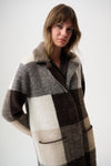 Joseph Ribkoff Plaid Coatigan