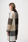 Joseph Ribkoff Plaid Coatigan