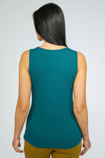 Olivia Foundation Knits Tank in Marine