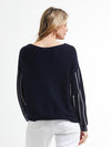 Zaket & Plover Ottoman Sweater in Ink