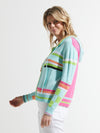 Zaket & Plover Mixed Knit Cardy