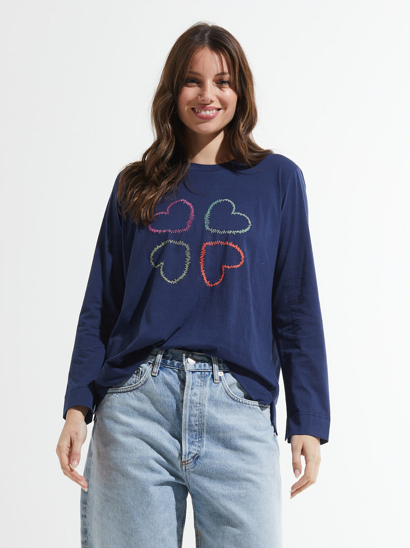 Zaket & Plover Embroidered Tee