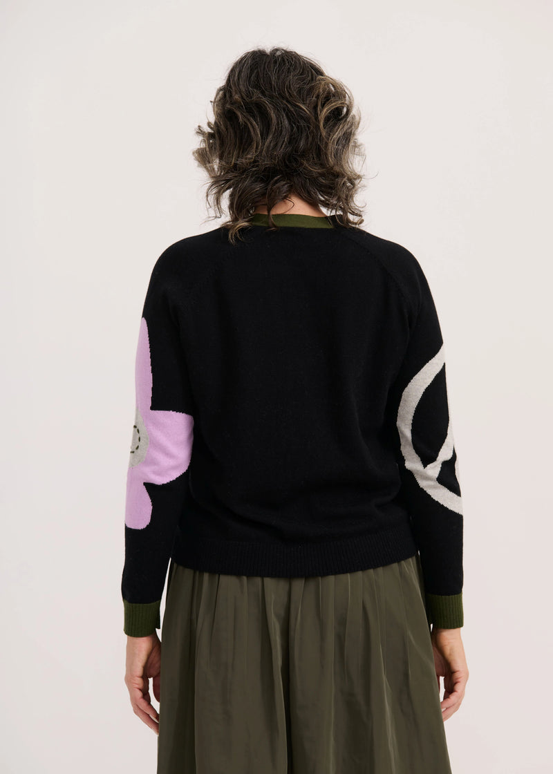 Zaket & Plover Peace Please Cardigan