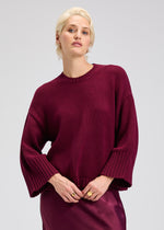 Zaket & Plover Wide Sleeve Crewneck Sweater