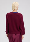 Zaket & Plover Wide Sleeve Crewneck Sweater