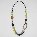 Lime Wood Gabby Necklace