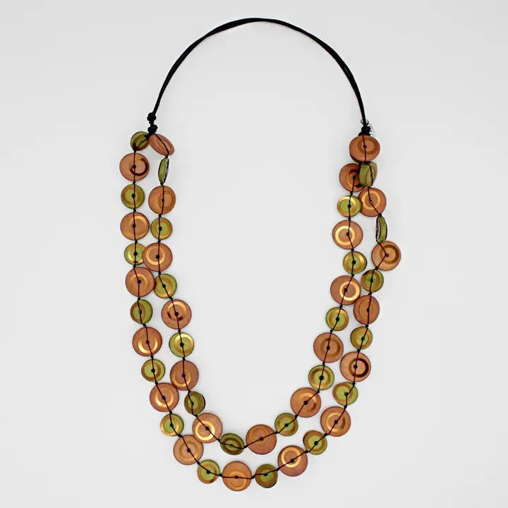Bobbie Necklace in Rust