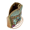 Mary Frances Pretty Parrot Crossbody Handbag