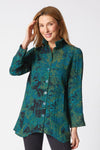 Habitat Express Floral Artist Shirt in Everglade