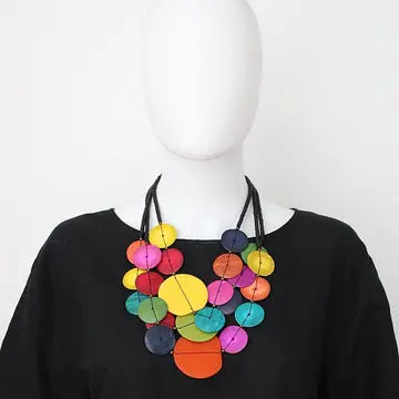 Multi Color Eclipse Necklace