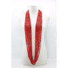 Jianhui London Pashmina Necklace in Red