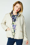 Habitat Double Faced Quilted Urban Jacket in Dove
