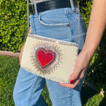 Mary Frances Follow Your Heart Mini Crossbody