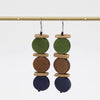 Sylca Earth Toned Percy Dangle Earrings