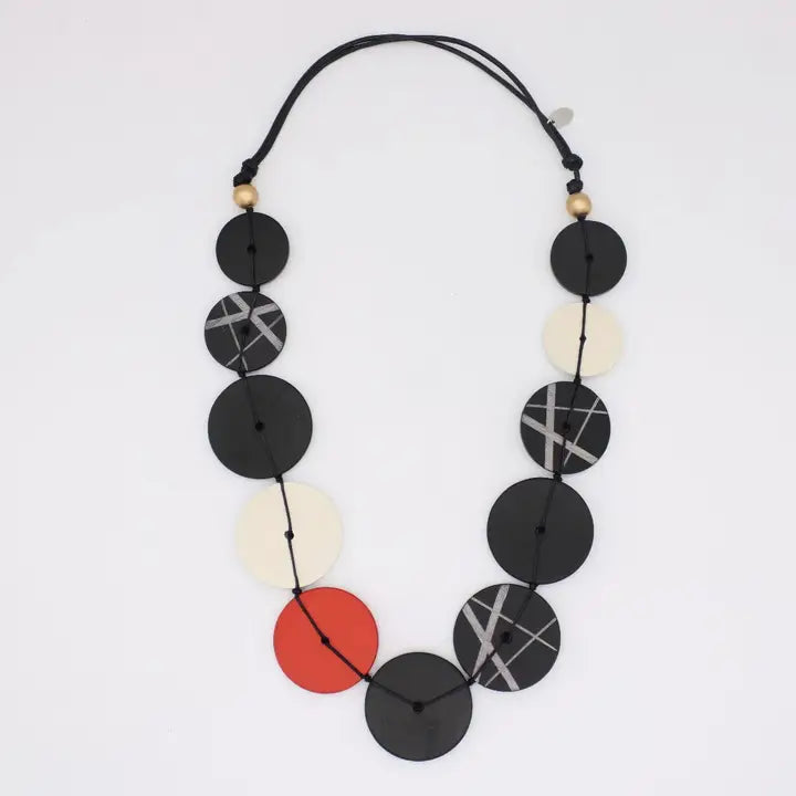 Alida Circle Statement Necklace