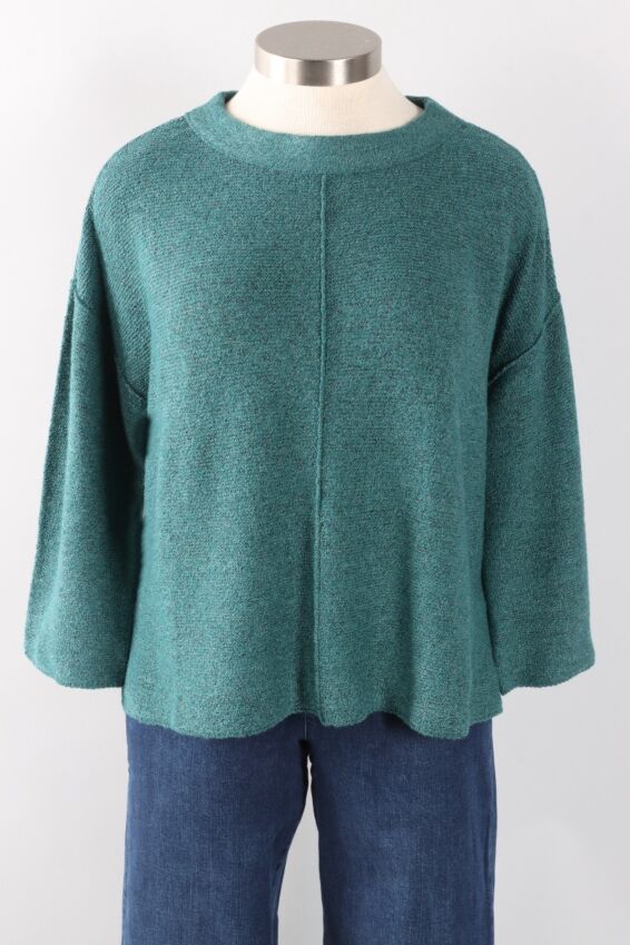 Olivia Hearth Heather Fireside Pullover in Marine