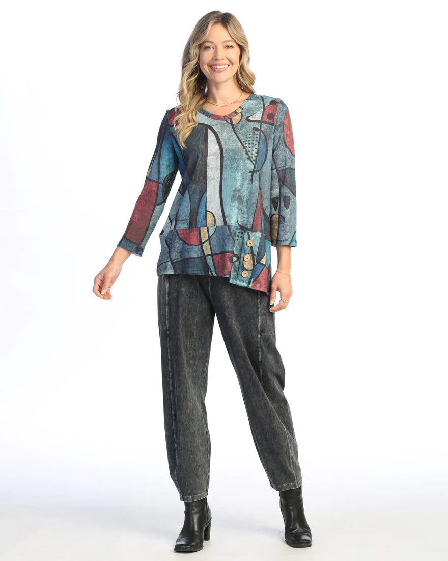 Jess & Jane Granada Tunic in Multi