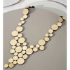 Iskin Sisters Abstraction Necklace in Gold