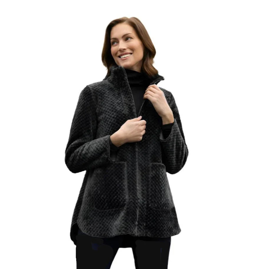 Habitat Sherpa Car Coat in Black