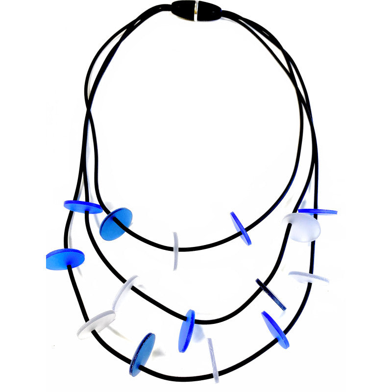 Lydia Bremer Necklace in Blue/Grey