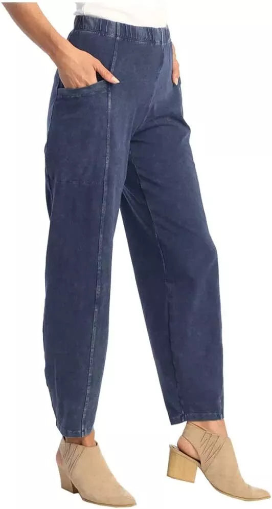 Jess & Jane Lantern Pants in Denim