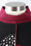 Christopher Calvin Mock Neck Top in Punch