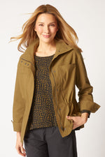 Habitat Travel Tech Utility Jacket in Lichen
