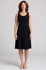 Sympli Nu Tank Dress in Navy