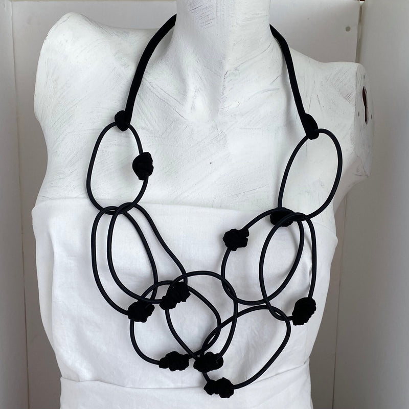 Ficklesticks Ringo Necklace in Black