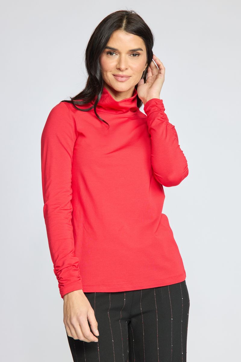 OLIVIA BY HABITAT ESSENTIAL KNITS TURTLENECK IN ROMA - Harper Greer