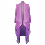 Alquema Collare Coat in Violet Tulle