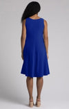 Sympli Nu Tank Dress in Lapis